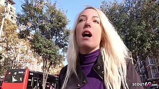 german scout, wanna see big tits latina bianka fuck for cash?