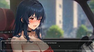 i can’t believe my horny girlfriend ripped my shirt off in this hentai game ep 2, damn she’s curvy!