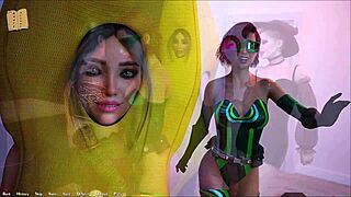 Being a dik 226 chick route in anime hentai game 😊