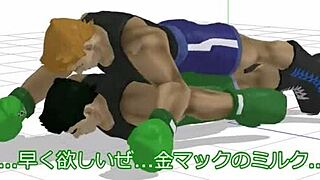 yo, little macs getting wild in gay action!