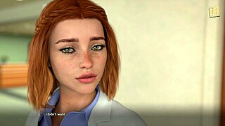 Rock star Selina's wild 3D redhead action hits hard