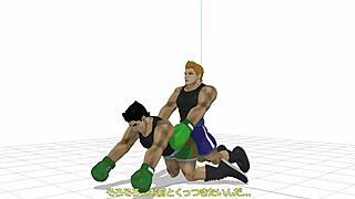 yo, little macs getting wild in gay action!