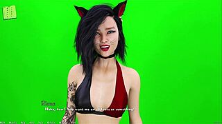 Being a dik 226 chick route in anime hentai game 😊