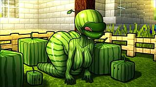 warden craves steve's big cock in hornycraft parody yoga pants fucking