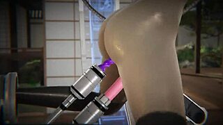 Hey, check Jessie Rasberry in this wild sex machine!