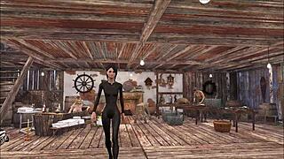 Chyler Leigh as top model in Fallout 4 fashion