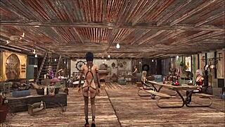 Chyler Leigh as top model in Fallout 4 fashion