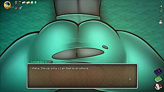 Penjaga Penjara Ngidam Kontol Gede Steve di Parodi Hornycraft Ngentot Celana Yoga