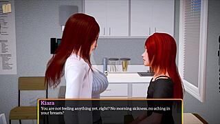 Horny blonde talks dirty as friends eat pussy and finger ass