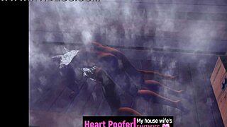 chilling at the sauna with some cartoon fun