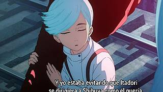 Discussing Jujutsu Kaisen season 2 episode 10 with friends