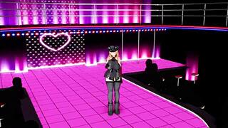 Mmd Bismarck Shakes Her Big Ass and Tits Intensely in 3D Hentai