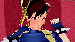 Chun-Li in Fortnite POV Street Fighter Fantasy