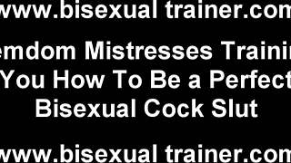 big black cock ready for your tight ass in bisexual femdom play 😏