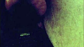 Teenage Sissy In Chastity Stretches Hole With Homemade Toy