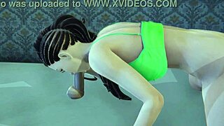 laura matsuda takes on a huge cock in steamy 3d anime action