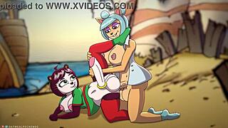 Megumi And Yaya Panda's Furry Anime Adventure