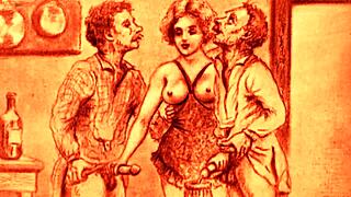 vintage art collection