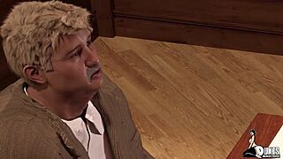 Warden's big booty wife calms prison riots with her curves! 🍑🔥