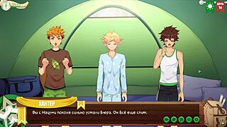 teen twink gaming with friend turns into hot gay action