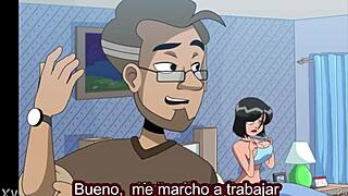 my stepmom caught me masturbating with monster cock in anime hentai