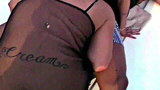 Milf Chyna White Sucks and Takes Big Cock in Wild Public Threesome