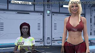 Stranded in Space 68 - Motorboating That Blonde Virgin's Huge Tits