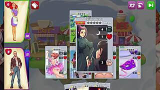 Town of sins in anime hentai game