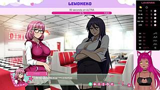 Vtuber Lewdneko Plays Intense Futa Fix Dick Dine And Dash