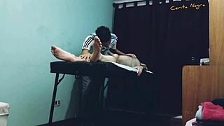 I give oiled massage ending with cock sucking and fucking