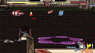 Jessica battles warugiria in a paid character showdown