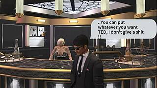 Smart blonde girl devours monster cock. Her classy pussy gets licked hard.