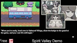 Spirit valley game demo featuring anime hentai
