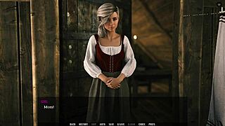 Curvy teen plays hot sex simulation in 3D cartoon world with bdsm elements.