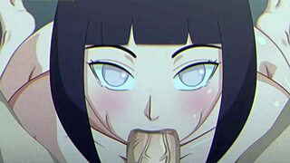 In this Dr. Korr voiced series, Hinata delivers a hot blowjob in hentai anime style. 😏🔥