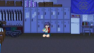 in the hentai game, the manager serves everyone with intense passion part one