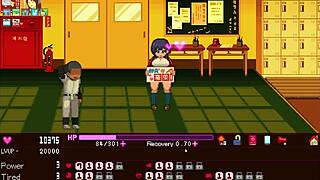 in the hentai game, the manager serves everyone with intense passion part one