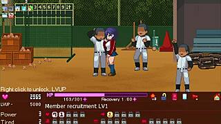 in the hentai game, the manager serves everyone with intense passion part one