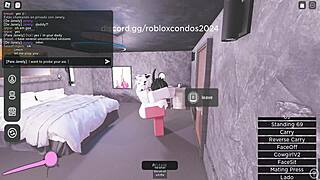 Guy fucks random girls' pussies and asses in Roblox.