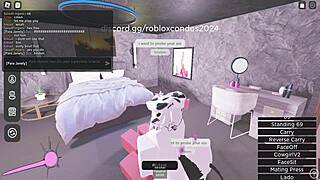 Guy fucks random girls' pussies and asses in Roblox.