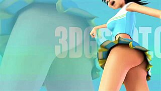 Busty girls ride multiple cocks in wild 3D cartoon threesome