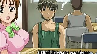 milf seduces young worker in public, wanna watch uncensored hentai?