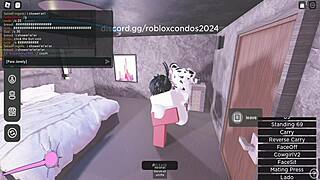 Guy fucks random girls' pussies and asses in Roblox.