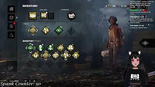 Lewdneko Spanked Hard in DBD Game! Wow!