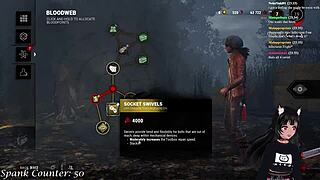 Lewdneko Spanked Hard in DBD Game! Wow!