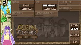 queen trainer begins with princess jasmine in steamy action