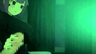 I give a handjob in this POV hentai story