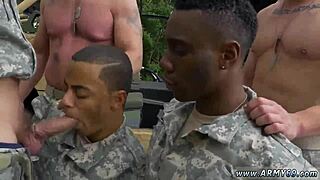 Intense Gay Army-Style Fuck With Young Asians