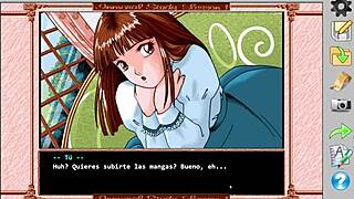 immoral study retro visual novel gameplay with shirakawa reiko