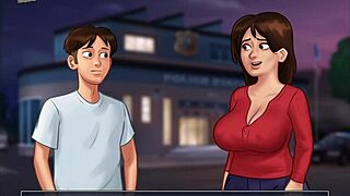 In summertime saga, characters engage in 69 with big asses and hentai action.